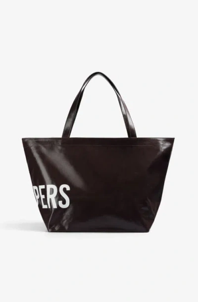 Scalpers Fabcoated Sp Bag In Brown