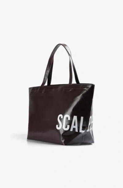 Scalpers Fabcoated Sp Bag In Brown