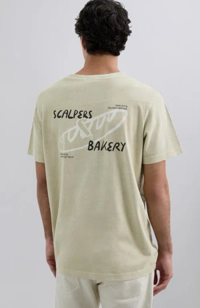 Scalpers Baguette Tee In Neutral