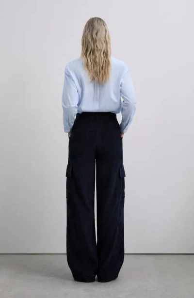 Scalpers Corduroy Cargo Pant In Blue