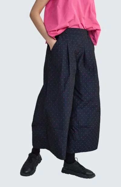 Luukaa Nova Wide-leg Pants In Blue