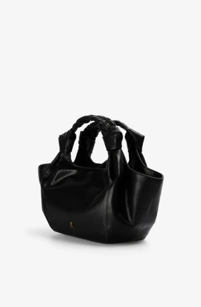 Scalpers Braidbasketmini Bag In Black