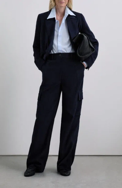 Scalpers Corduroyshort Blazer In Black