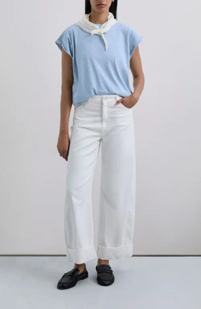 Scalpers Plainskull Tee In Blue