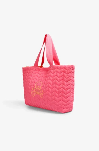 Scalpers Quilted Shopper Bag Girls In Pink