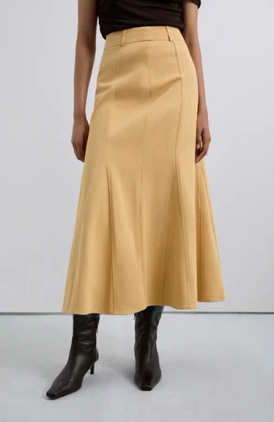 Scalpers Mustill Skirt In Gold