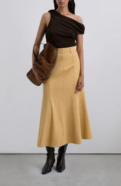 Scalpers Mustill Skirt In Gold