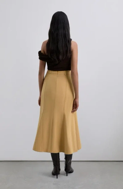Scalpers Mustill Skirt In Gold