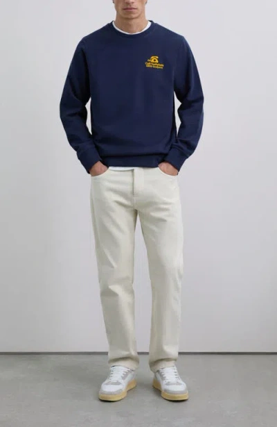 Scalpers Rebels Flock Sweater In Blue