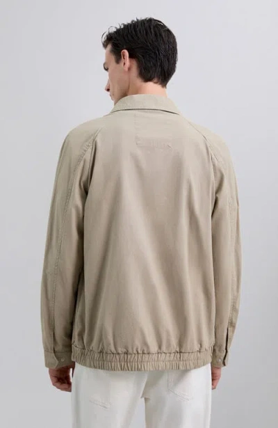 Scalpers Basic Bomber Jacket In Brown