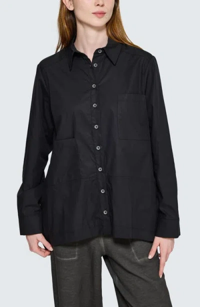 Luukaa Lucida A-line Shirt In Black