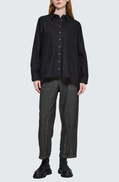 Luukaa Lucida A-line Shirt In Black