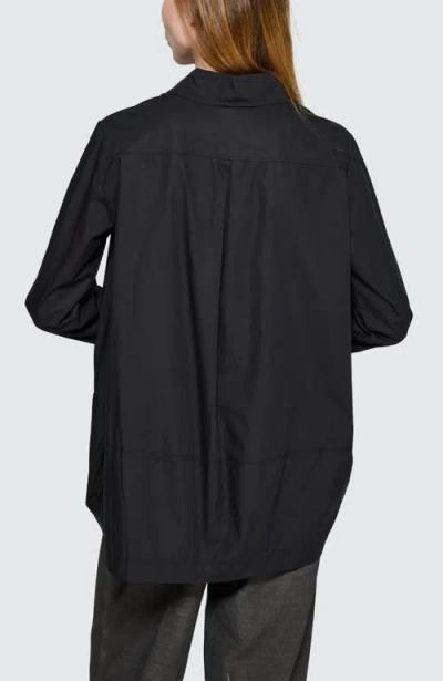 Luukaa Lucida A-line Shirt In Black