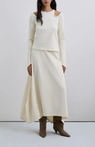 Scalpers Interlock Skirt In Neutral
