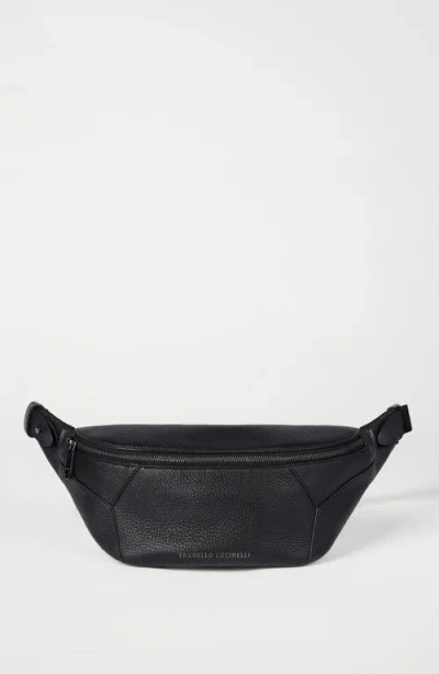 Brunello Cucinelli Bc Duo Belt Bag In Black