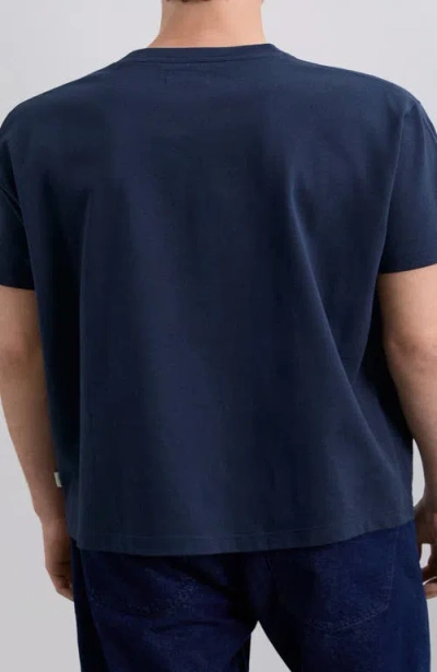 Scalpers Solid Tee In Blue