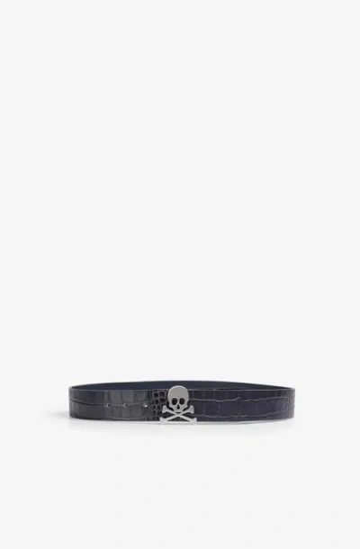 Scalpers Basicninon Belt In Black