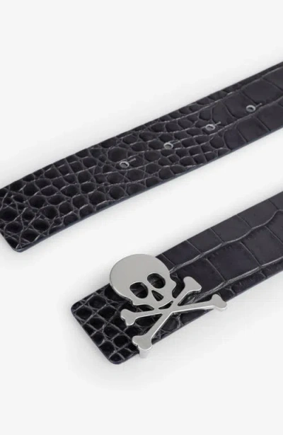 Scalpers Basicninon Belt In Black