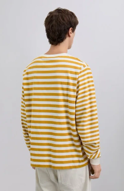 Scalpers Mixedstriped Ls Tee In Multi