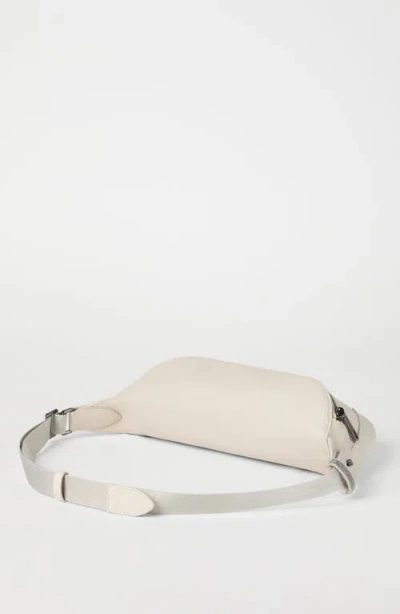 Brunello Cucinelli Duo Leather Belt Bag In Neutral