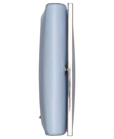 Karl Lagerfeld Paris Jacqueline Crossbody In Blue