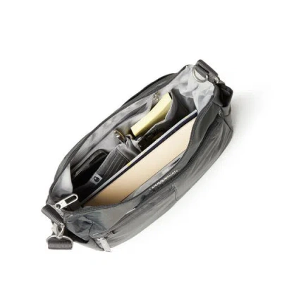 Baggallini Securtex Anti-theft Free Time Crossbody Bag In Gray