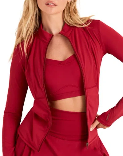 Adore Me Aura Active Jacket In Red