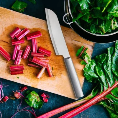 Radà Rada 6.25 Inch Cook's Knife, Silver Handle In Silver