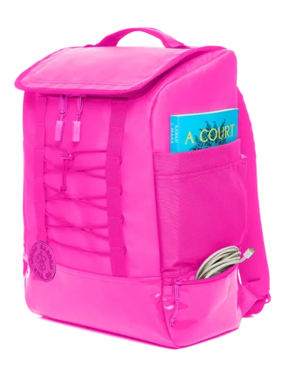 Baboon To The Moon Utility Backpack In Pink