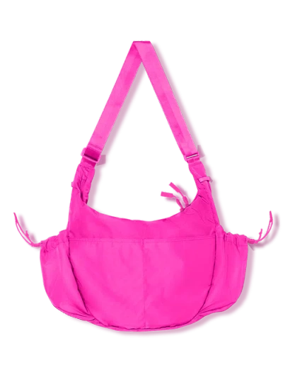 Baboon To The Moon Crescent Crossbody Big 8l In Pink
