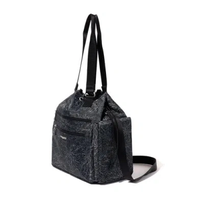 Baggallini Modern Everywhere Drawstring Crossbody Bucket Bag In Black