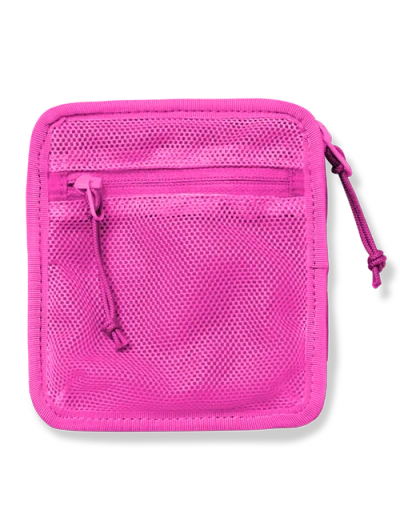 Baboon To The Moon Zip Wallet In Pink