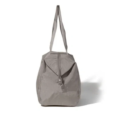 Baggallini All Day Large Duffel Weekender Bag In Gray