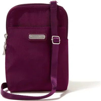 Baggallini Take Two Rfid Bryant Crossbody Bag In Purple