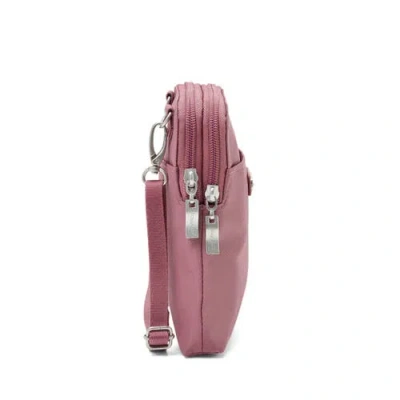 Baggallini Take Two Rfid Bryant Crossbody Bag In Pink