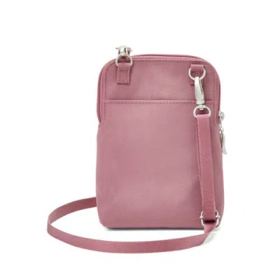 Baggallini Take Two Rfid Bryant Crossbody Bag In Pink