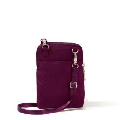 Baggallini Take Two Rfid Bryant Crossbody Bag In Purple