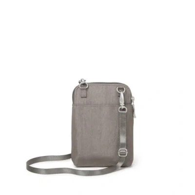 Baggallini Take Two Rfid Bryant Crossbody Bag In Gray