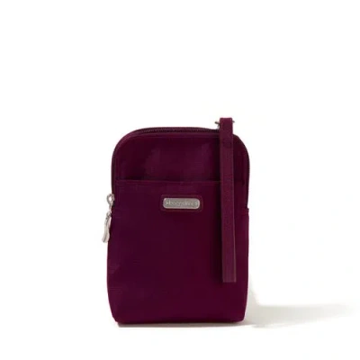 Baggallini Take Two Rfid Bryant Crossbody Bag In Purple