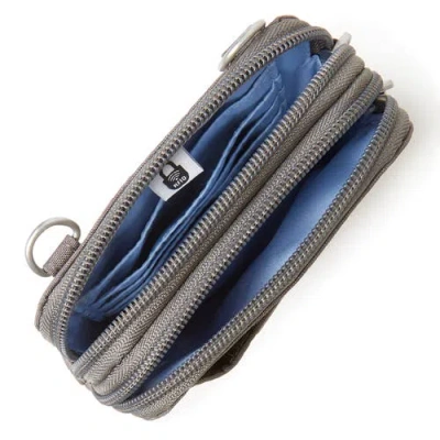 Baggallini Take Two Rfid Bryant Crossbody Bag In Gray