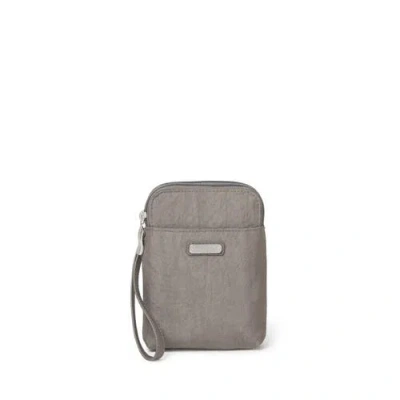 Baggallini Take Two Rfid Bryant Crossbody Bag In Gray