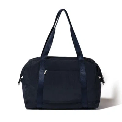 Baggallini All Day Large Duffel Weekender Bag In Blue