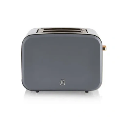 Swan Nordic 2 Slice Toaster In Gray