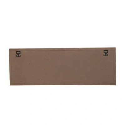 Transpac Wood Multicolored Christmas Buffalo Plaid Decor In Multi