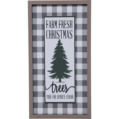 Transpac Wood Multicolored Christmas Tree Decor In Multi