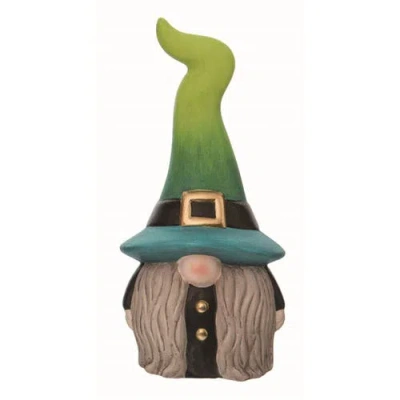 Transpac Ceramic Multicolor Halloween Ombre Witch Decoration In Multi