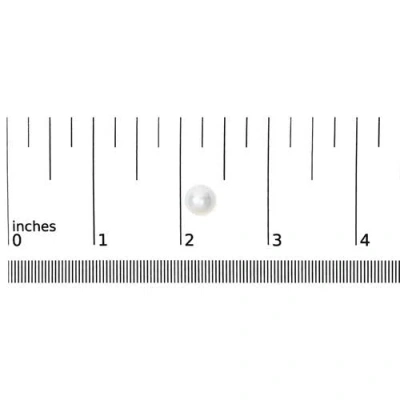 Haus Of Brilliance 14k Gold 8.5-9mm Cultured Freshwater Pearl Solitaire Stud Earrings In Silver