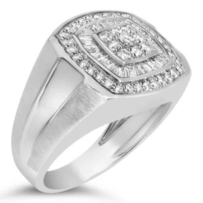 Haus Of Brilliance Diamond Band Ring In Metallic