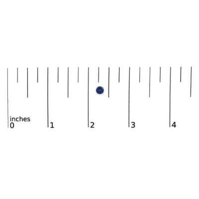 Haus Of Brilliance 14k Gold 5x5mm Round Birthstone Solitaire Stud Earrings In Blue