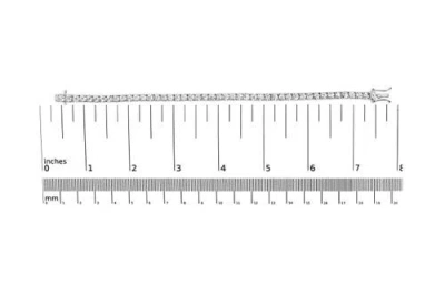 Haus Of Brilliance 14k White Gold 1.00 Cttw Lab Grown Diamond Classic Tennis Bracelet In Brown